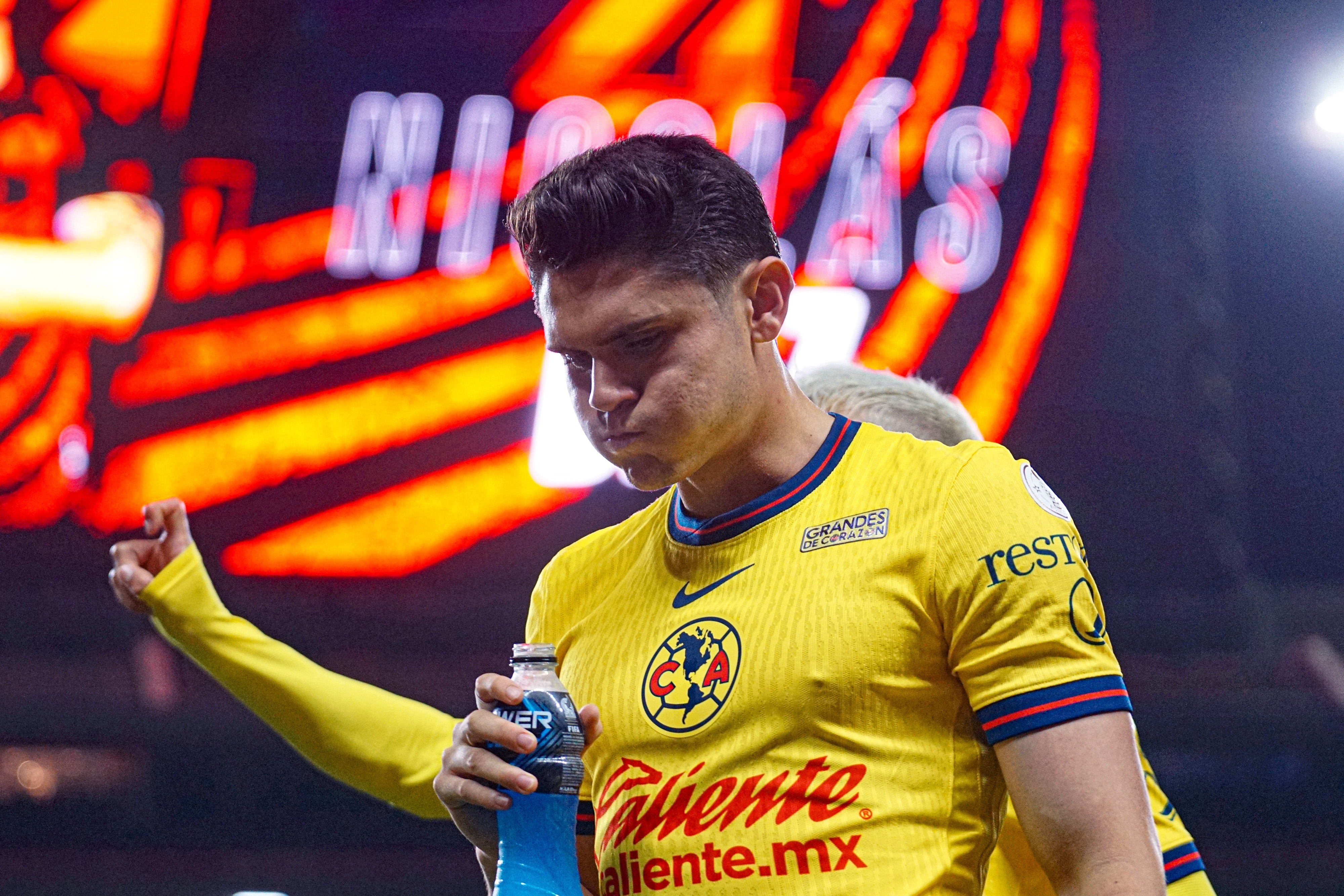 Israel Reyes of America  during the 13th round match between Tijuana and America as part of the Liga BBVA MX, Torneo Apertura 2024 at Caliente Stadium on October 23, 2024 in Tijuana, Baja California, Mexico.