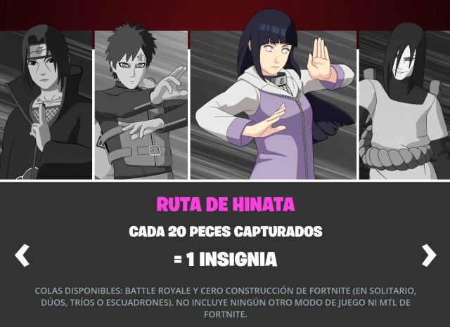 Desafíos de El Nindo de Naruto en Fortnite: cómo conseguir objetos