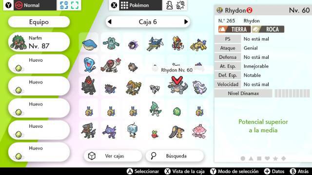 Tabla de Tipos en Pokémon Espada y Escudo - Meristation