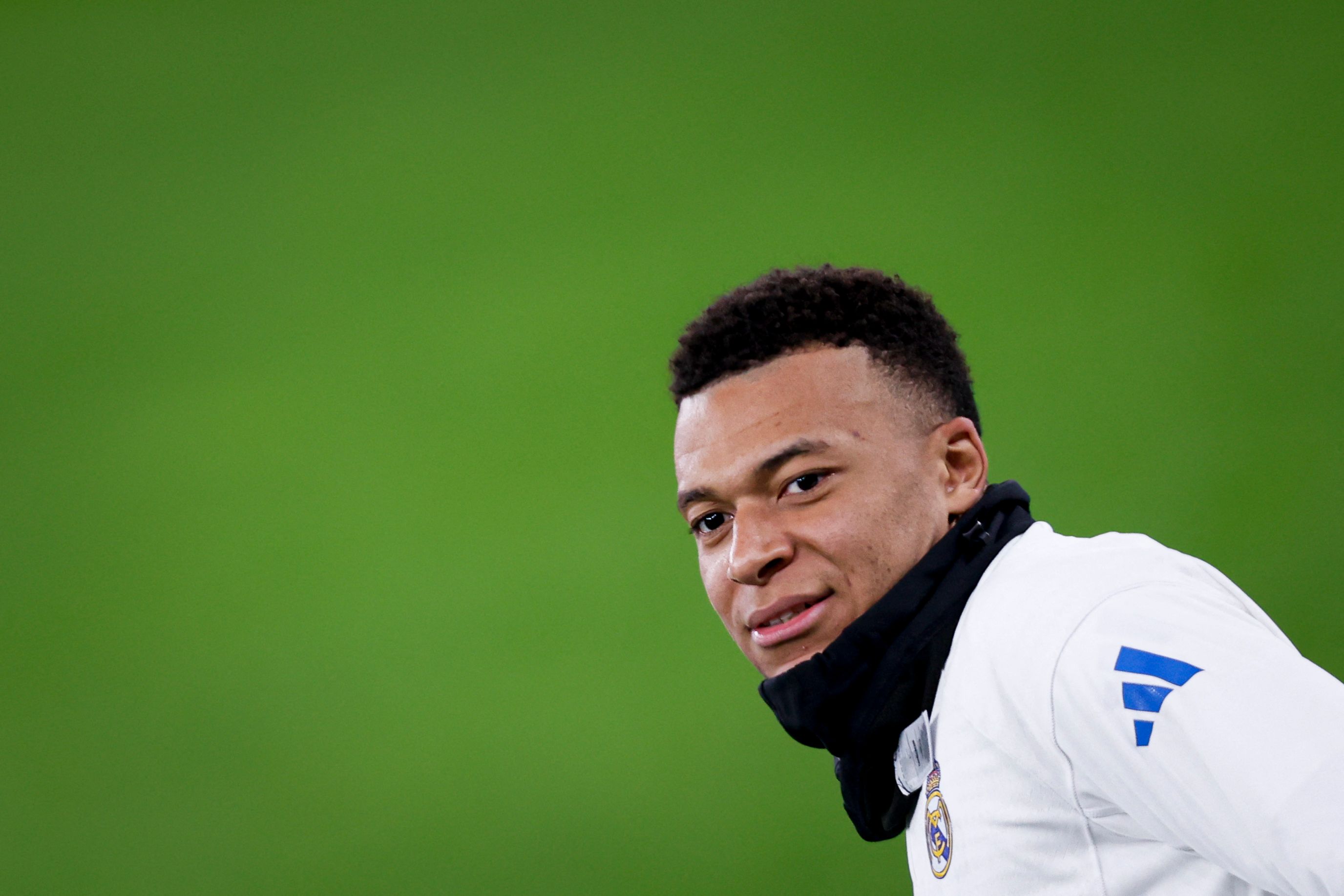 Real Madrid's French forward 