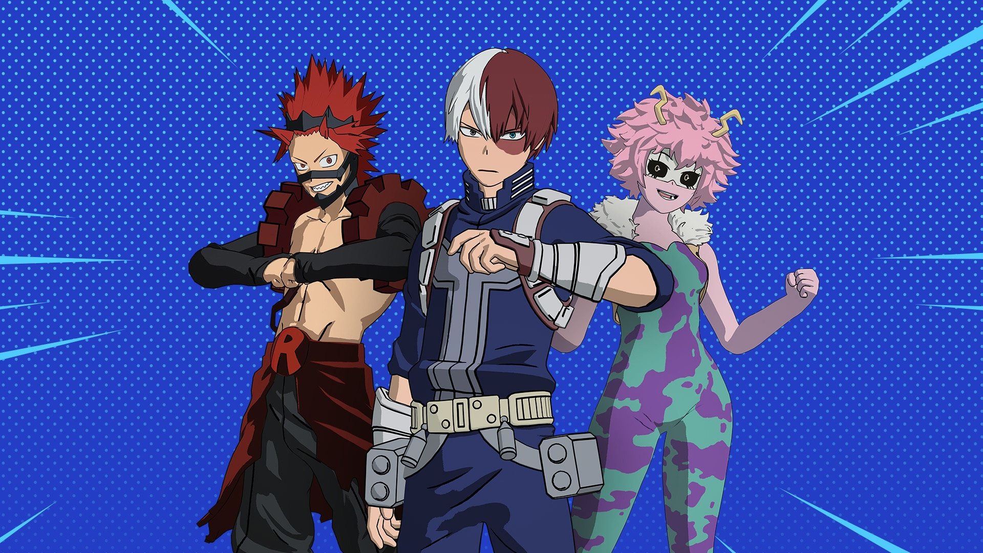 Fortnite x My Hero Academia: nuevas skins de Shoto Todoroki, Eijiro  Kirishima y Mina Ashido - Meristation