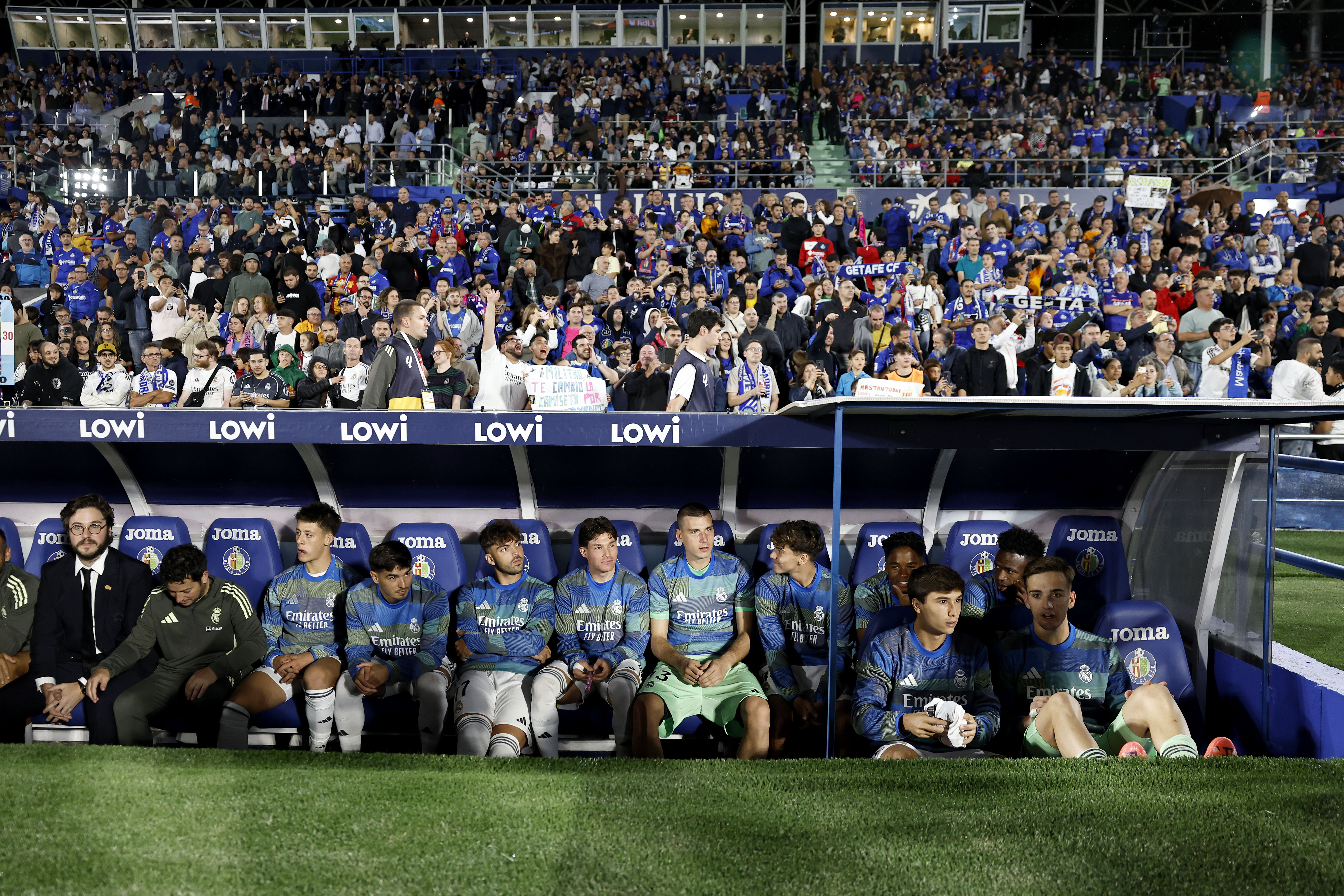 ARDA GULER THIAGO PITARCH RAUL ASENCIO FRAN GARCIA ANDREY LUNIN BRAHIM DIAZ ENDRICK VINICIUS JR GONZALO GARCIA SERGIO MESTRE 