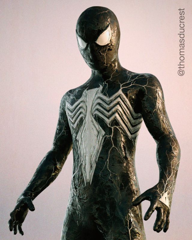 Así luce el Spider-Man de Tom Holland con el traje negro del simbionte Meristation