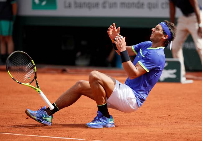 Usa las zapatillas de tenis de Nadal, Federer, Djokovic - Showroom