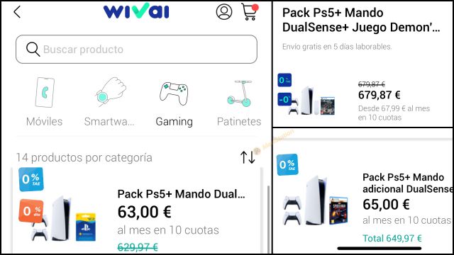 PS5: disponible en Wivai, la tienda online de limitadas - Meristation