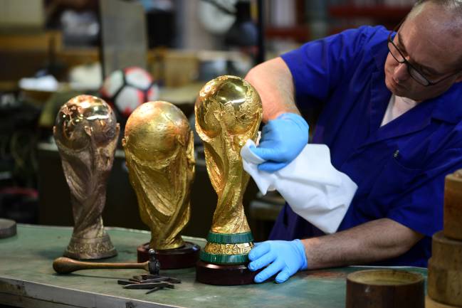 Así era el antiguo trofeo de la Copa del Mundo que quizás no