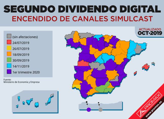 Zonas de España que se quedarán sin TDT antiguo esta semana - Meristation