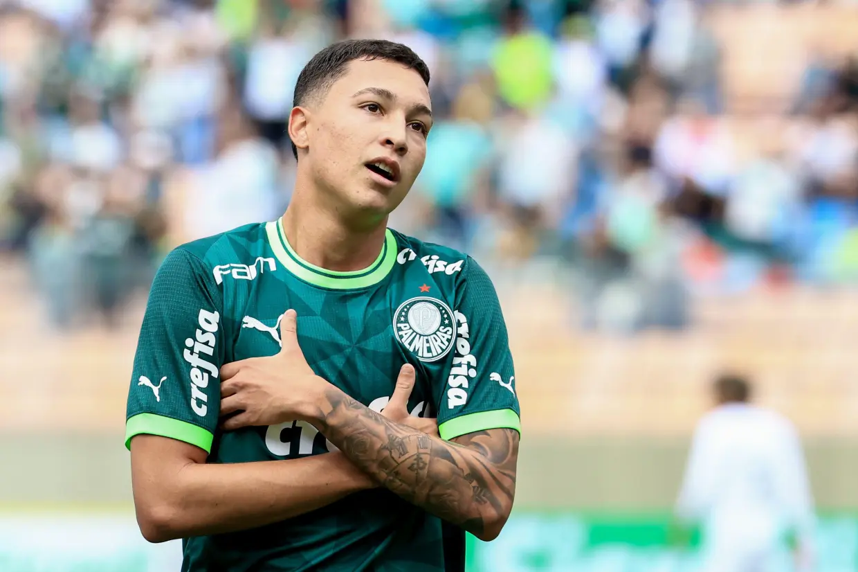 Thalys, delantero de Palmeiras Sub-20.