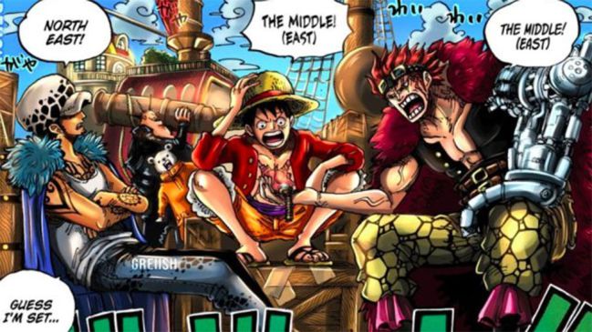 One Piece  Quando saem os spoilers do mangá 1057?