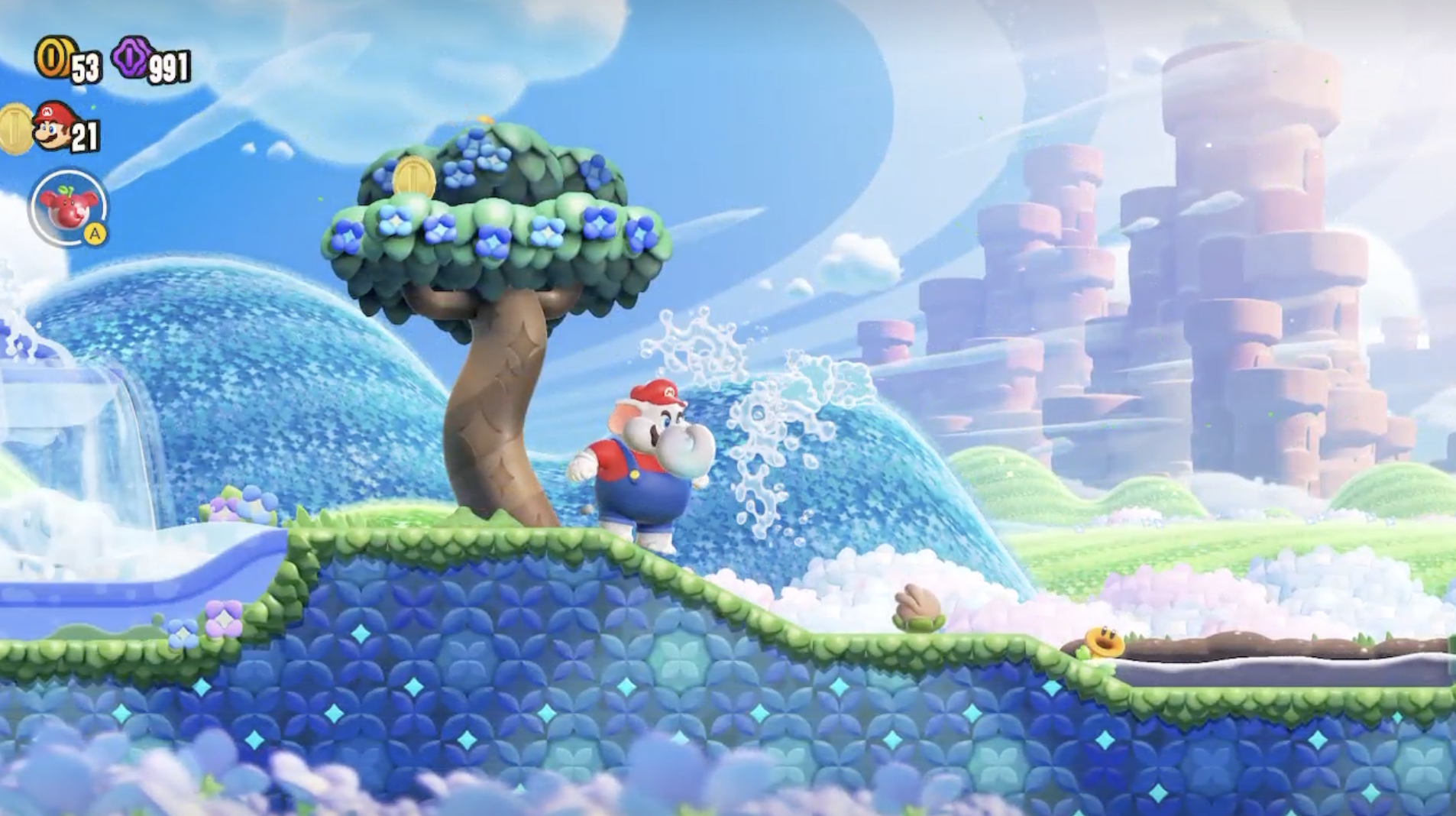Bowser se transforma en un castillo malvado en Super Mario Bros Wonder  (VIDEO)