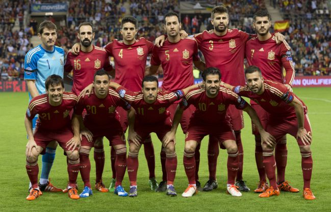 Jugadores del real madrid en la seleccion española