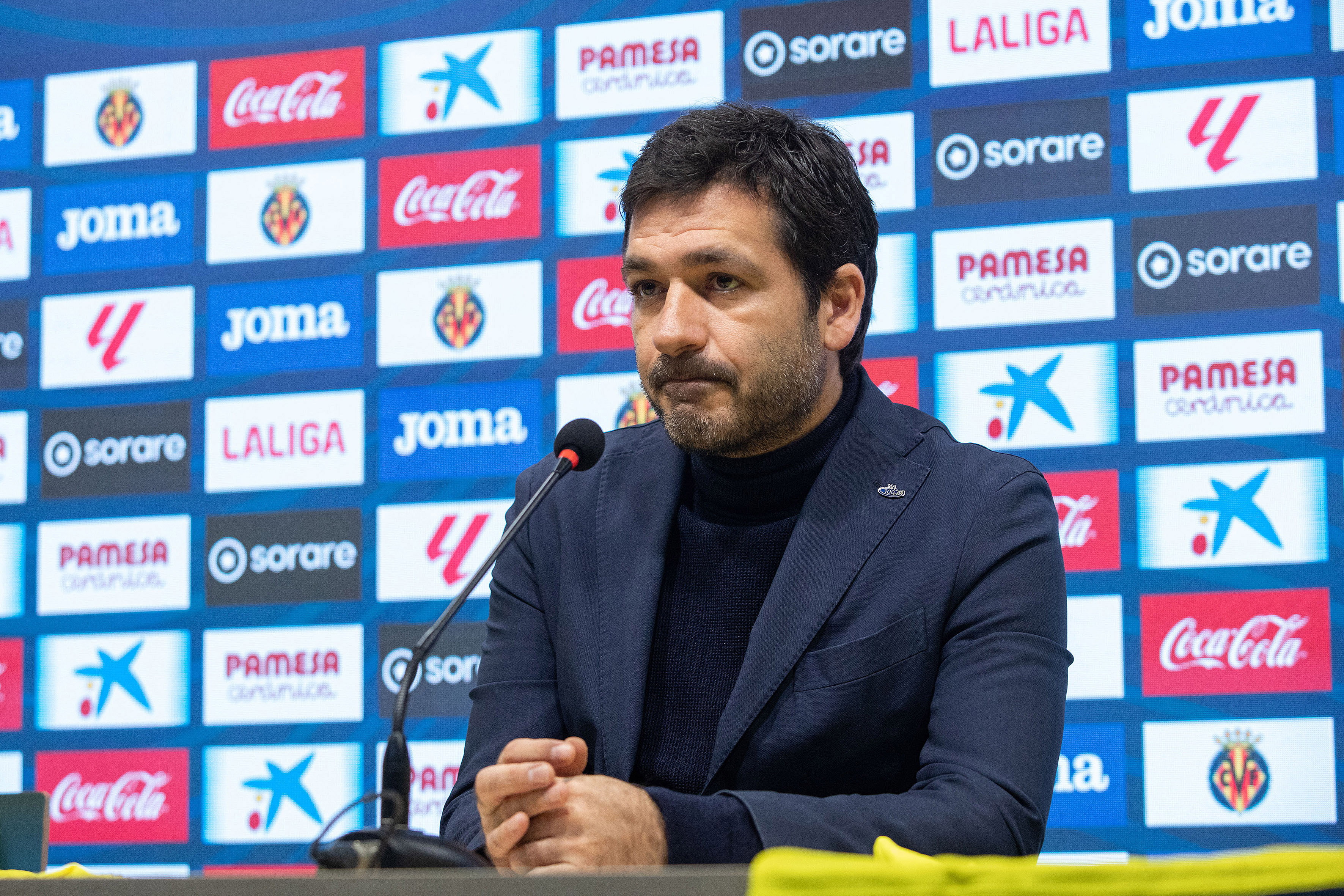 24/01/24 PRESENTACION COMO NUEVO JUGADOR VILLARREALROIG NEGUEROLES YERSON MOSQUERA GUEDES