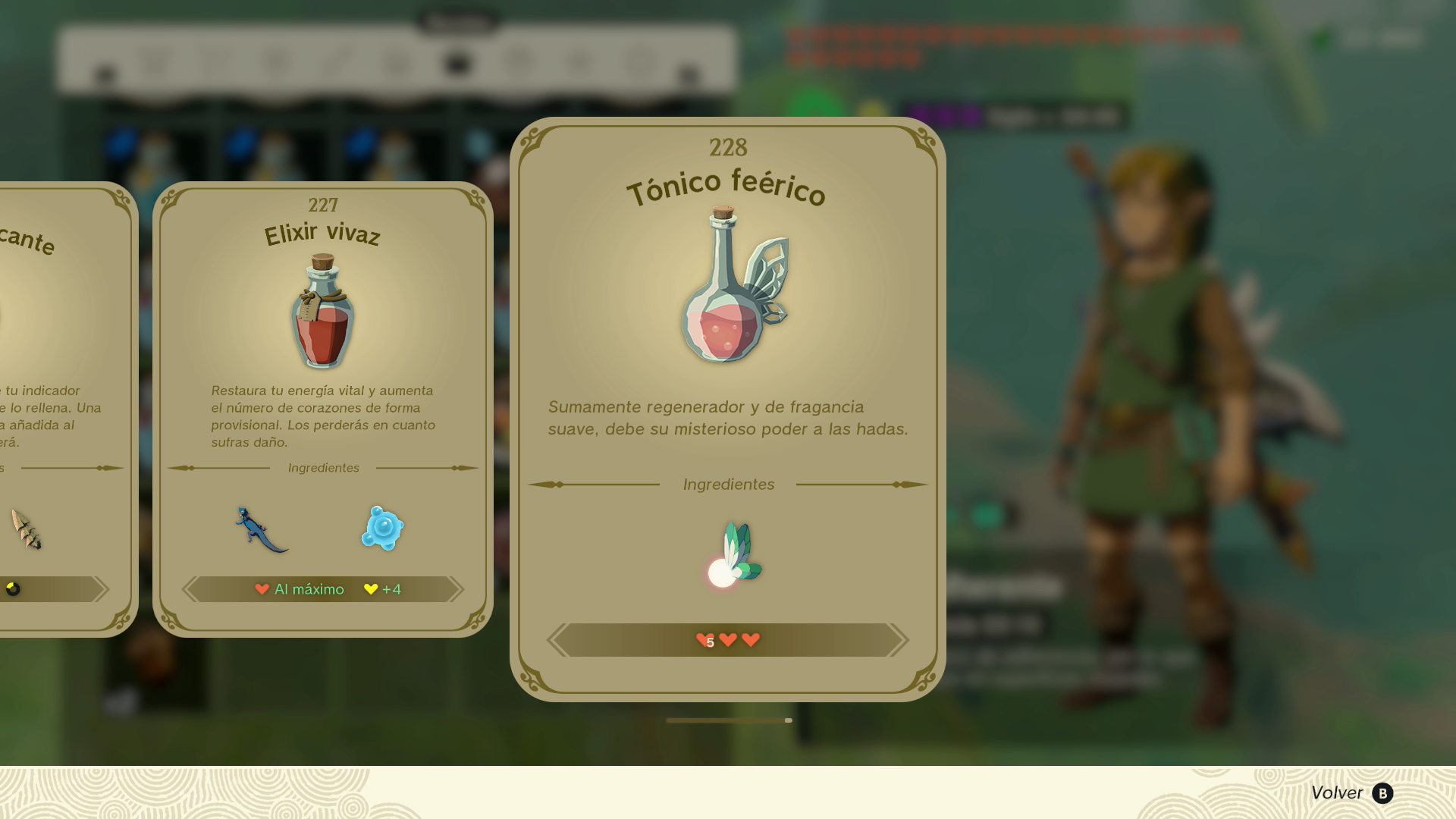 Cómo crear todos los Elixires en The Legend of Zelda: Tears of the Kingdom  - Meristation