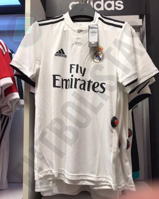 La camiseta del Real Madrid para la -