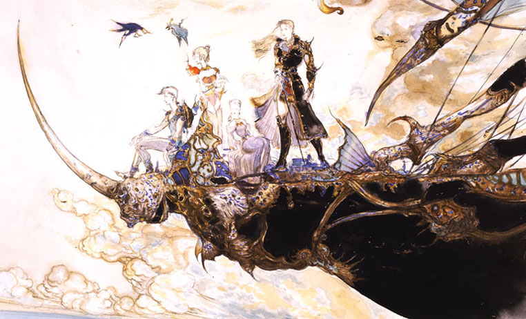 artista conceptual de fantasía final yoshitaka amano