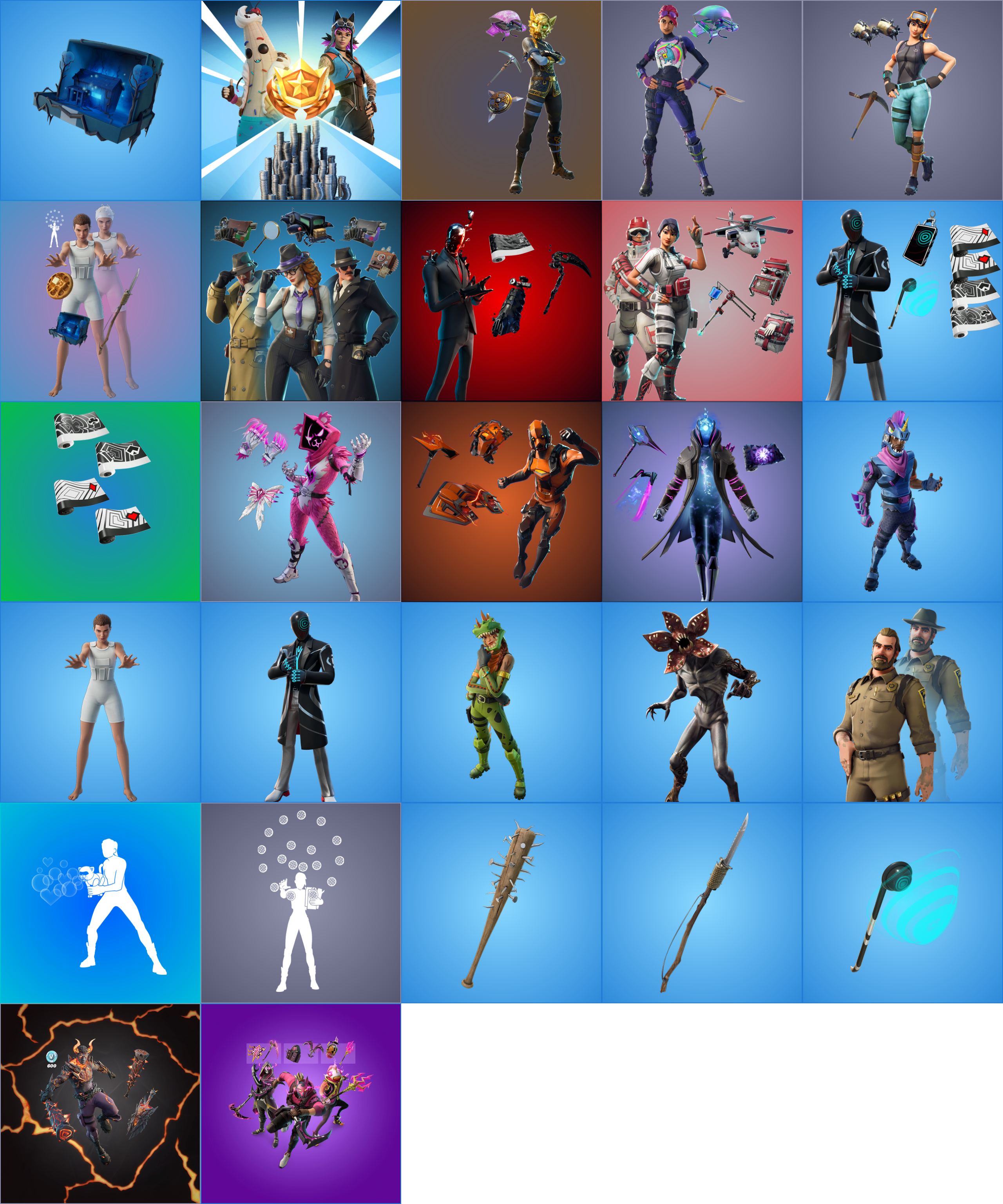 Todas las novedades de Fortnite: Orígenes - Todas las nuevas skins, armas y  objetos, mapa, tráilers... - Meristation