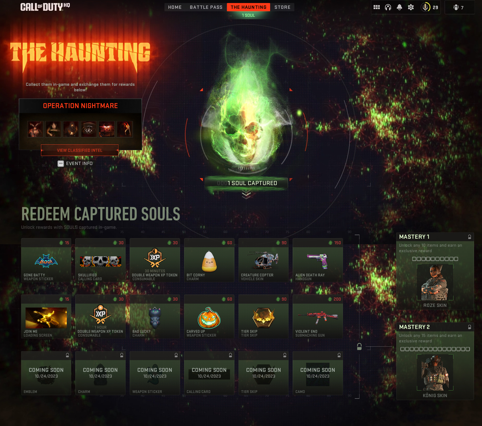 CODES] What's coming to DSR Halloween Part 2? 