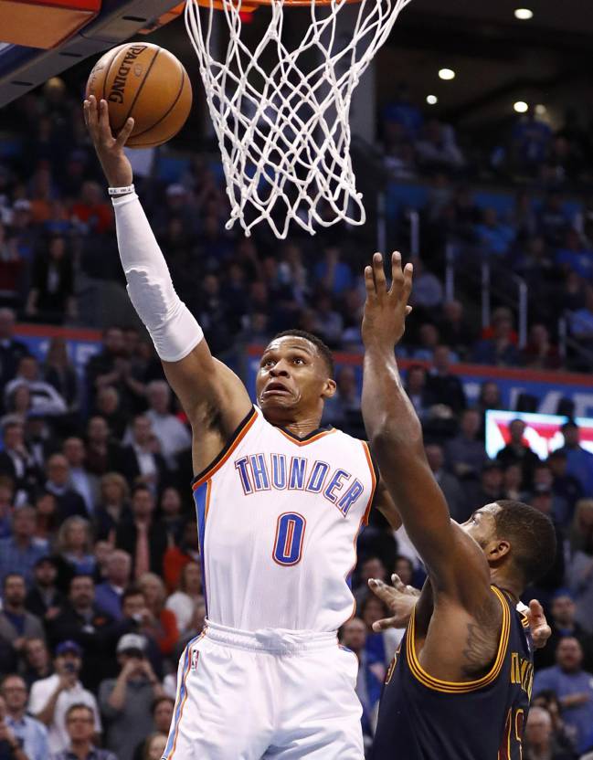 Is OKC Thunder superstar Russell Westbrook on the back end of his