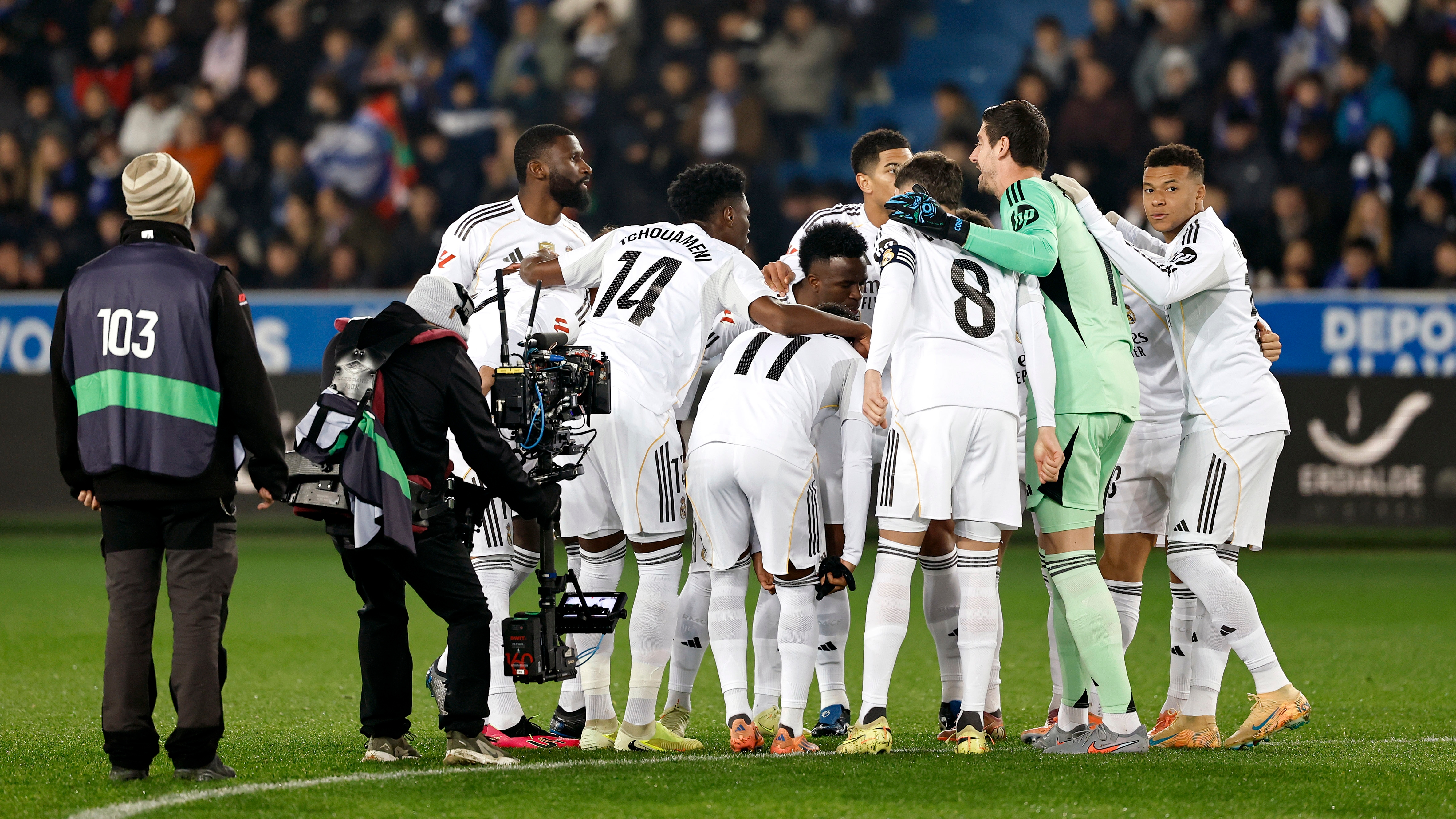 Jugadores del Real Madrid