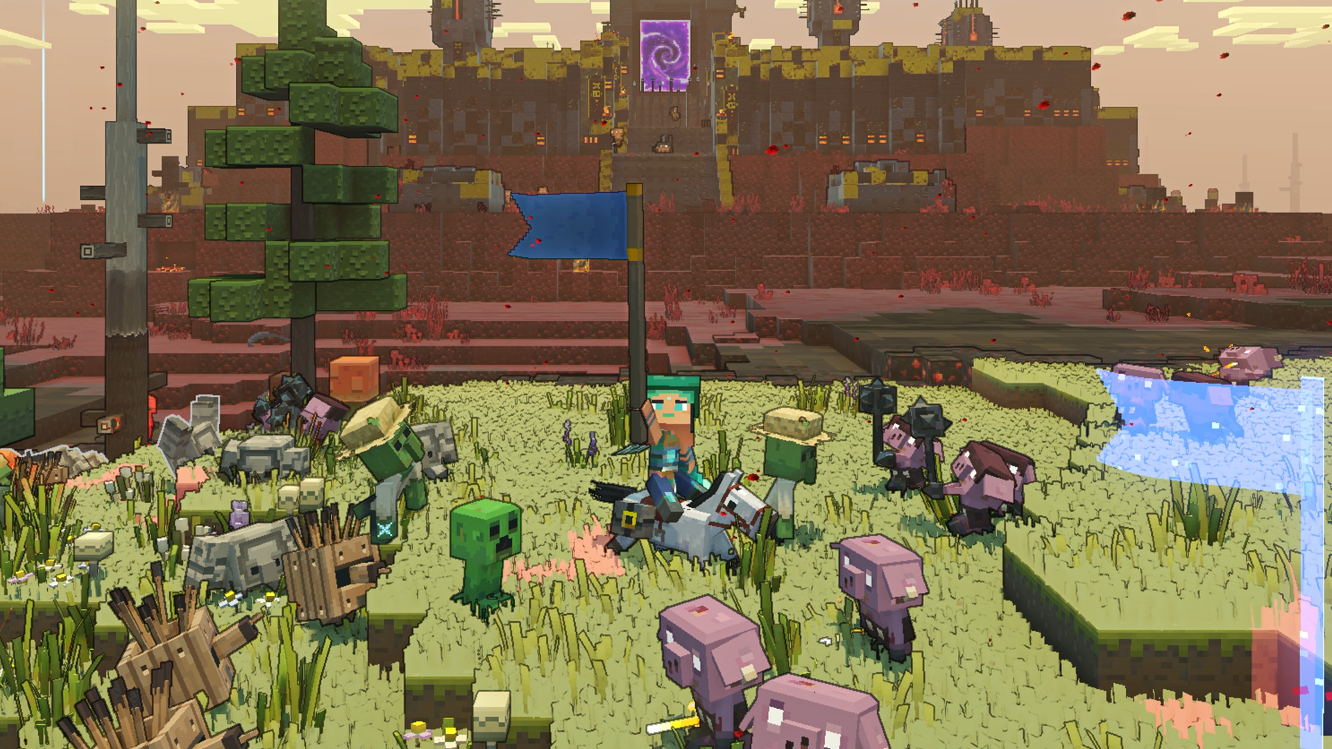 Minecraft Legends: The first hours of a new way to play Minecraft -  Meristation