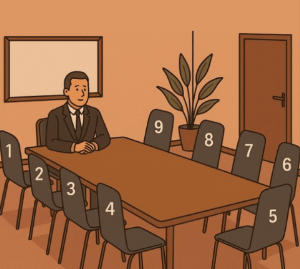 Psychologists say you have these traits depending on the chair you choose  at a work meeting - AS USA