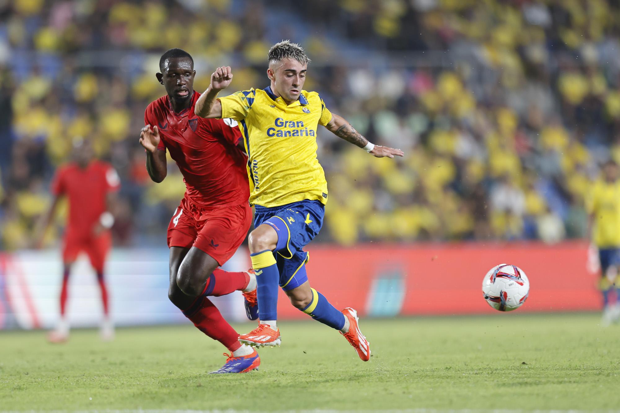 16/08/2024 FUTBOL PRIMERA DIVISION TEMPORADA 24/25 PARTIDO UD LAS PALMAS - SEVILLA