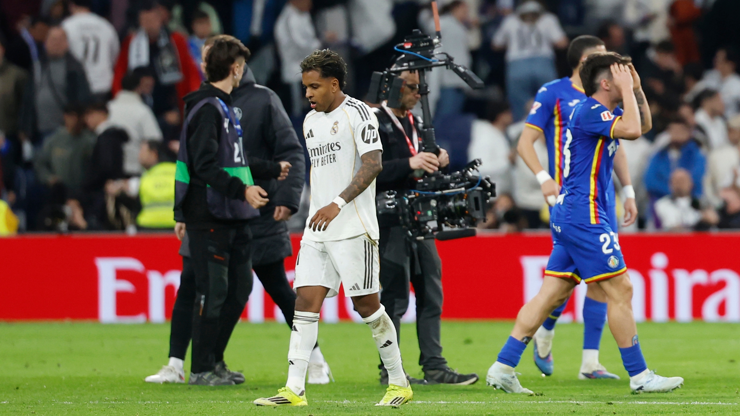 02/03/26 PARTIDO PRIMERA DIVISION REAL MADRID GETAFE RODRYGO GRUPO