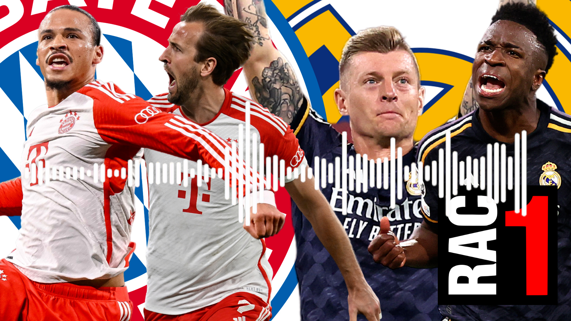 La narración de RAC1 a los goles del Bayern - Real Madrid: de obligatoria escucha