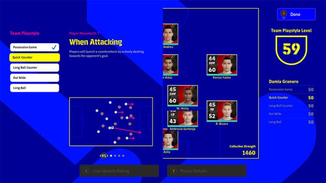 PES eFootball Mobile 2023: PES eFootball Mobile 2023: A guide to change  formation and tactics in the game