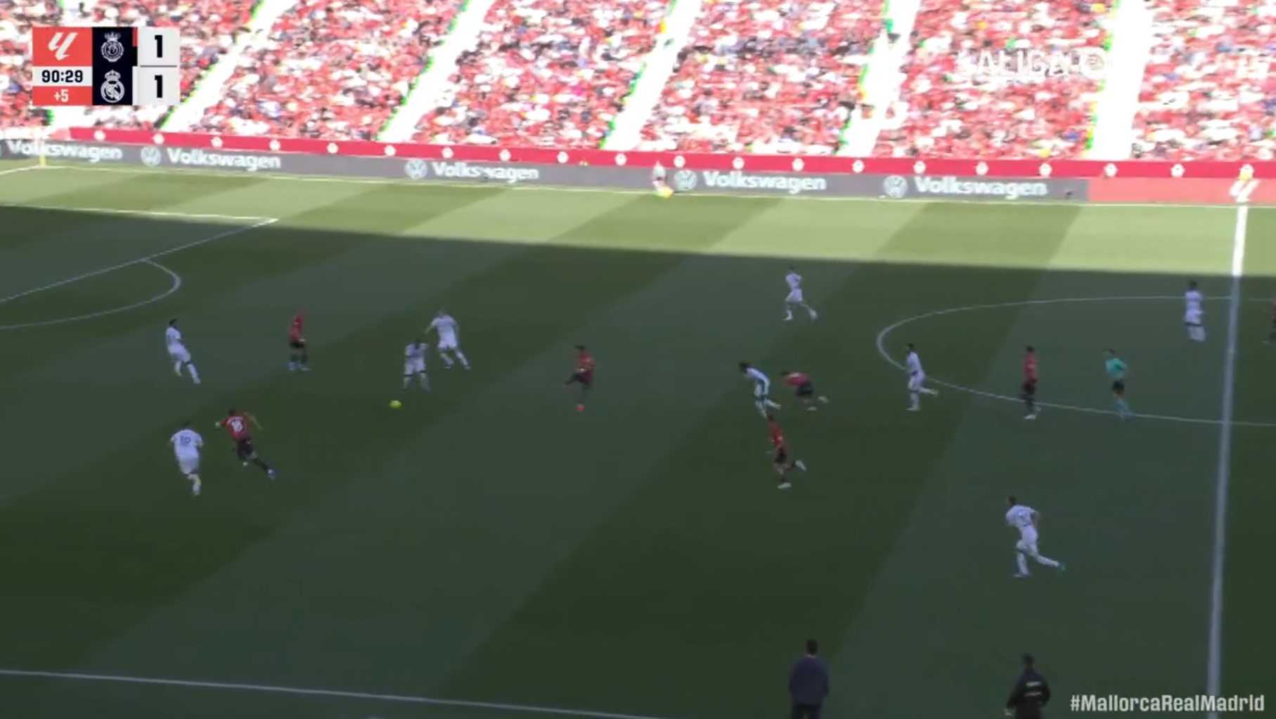 Así se pierde una Liga: el gol de Muriqi que deja ardiendo a todo al madridismo