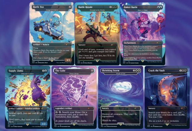 Fortnite x Magic: The Gathering: así son sus cartas de Secret Lair