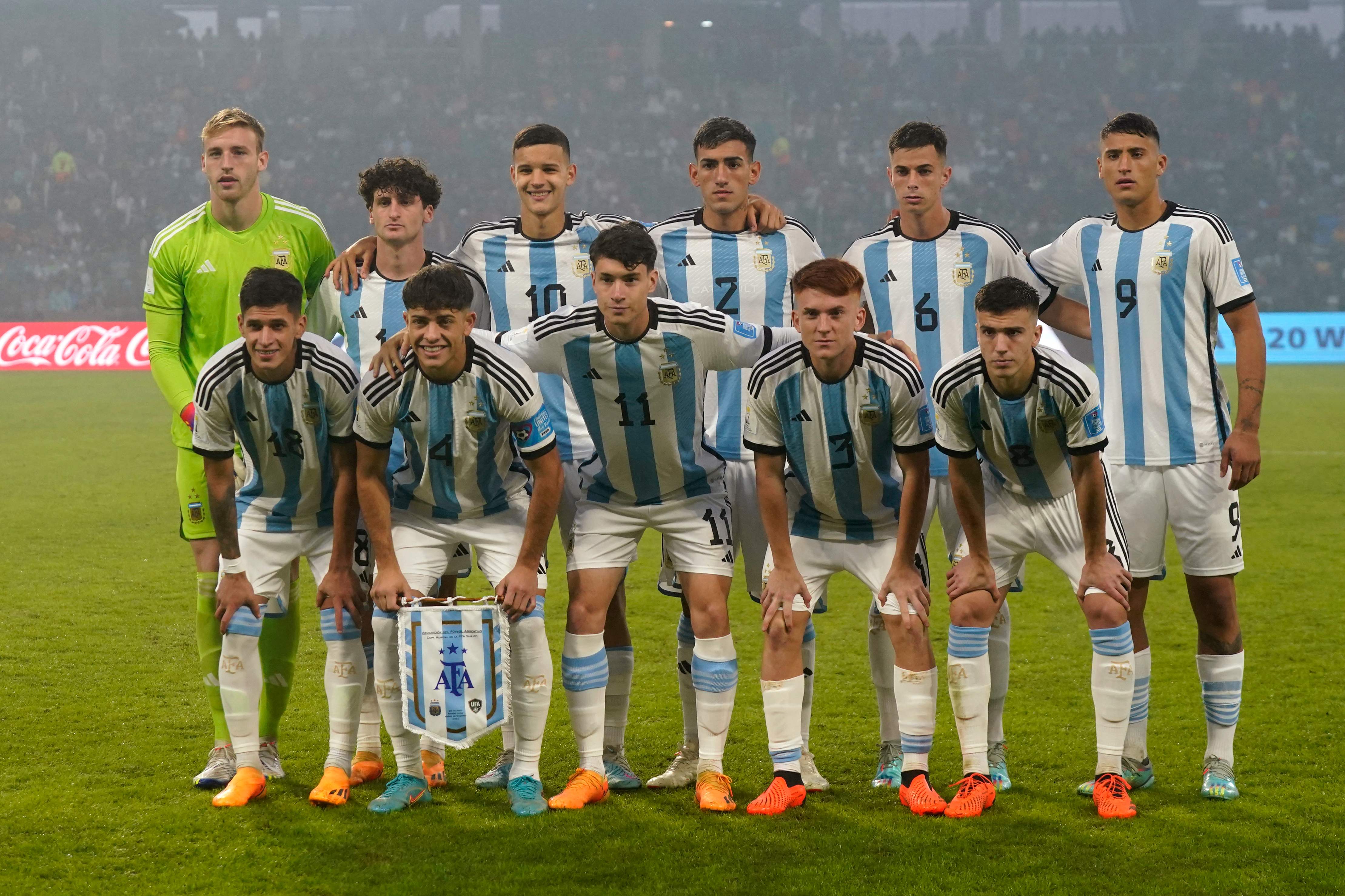 Formación posible de Argentina ante Guatemala en Mundial Sub 20