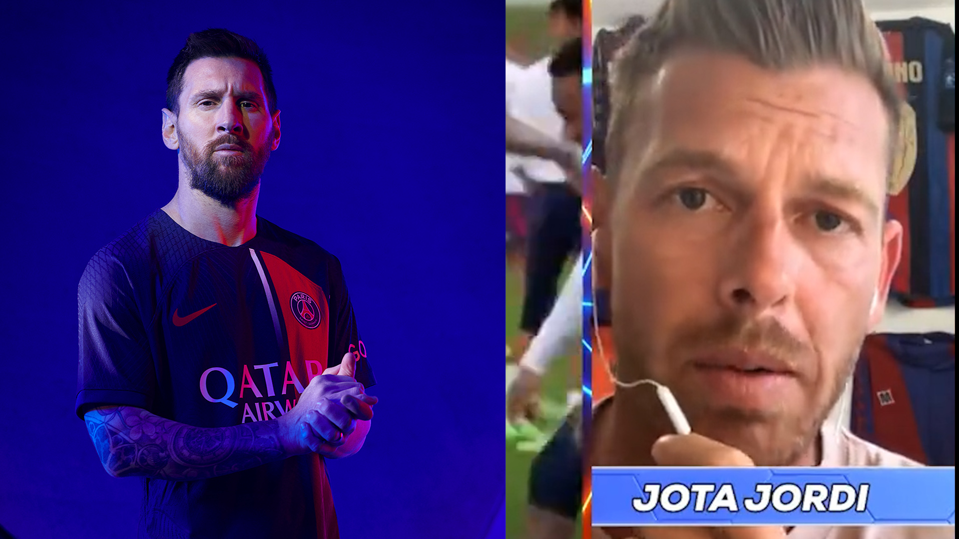 Jota Jordi, contundente contra Leo Messi: “Pensé que era más del Barça...”