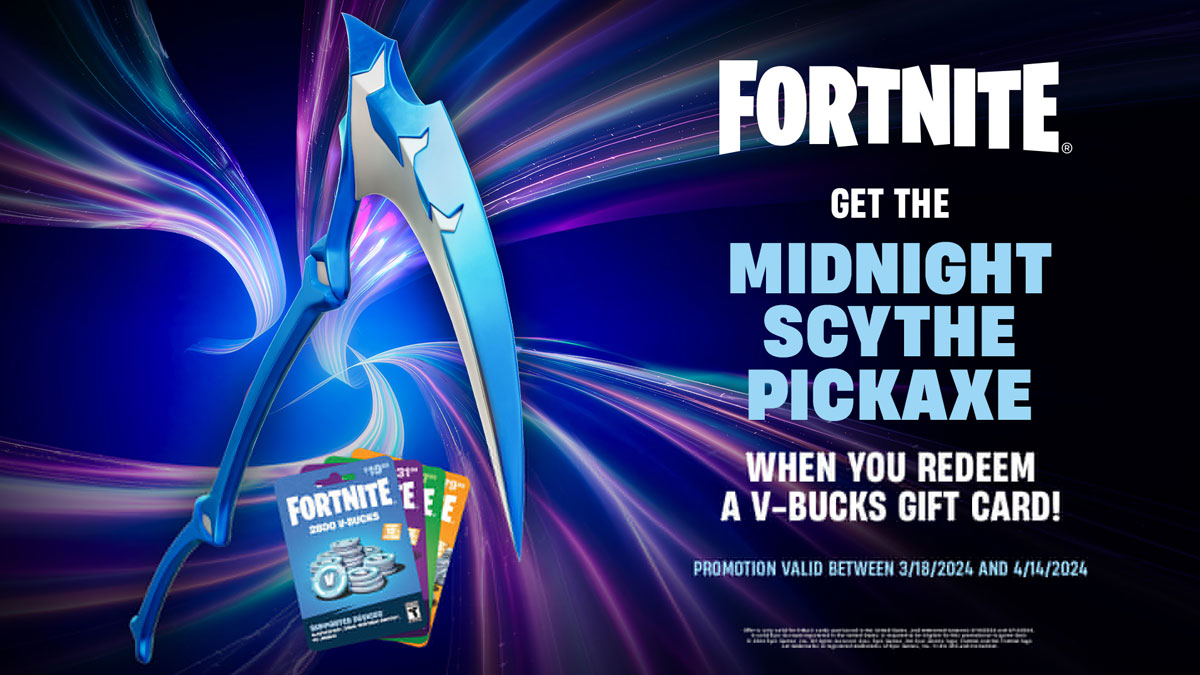 Fortnite: how to get free the Midnight Scythe Pickaxe - Meristation