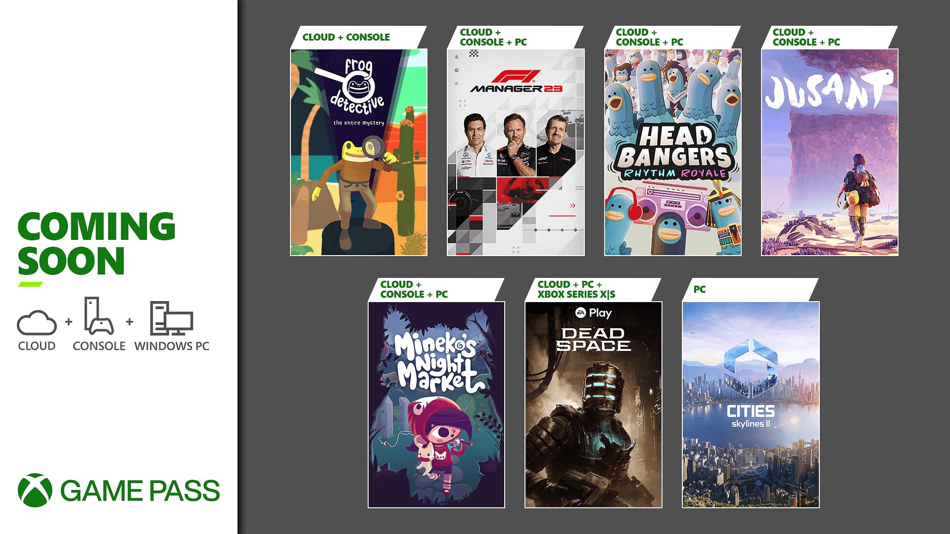 Xbox Game Pass reveals first wave of games for October 2023 - Meristation