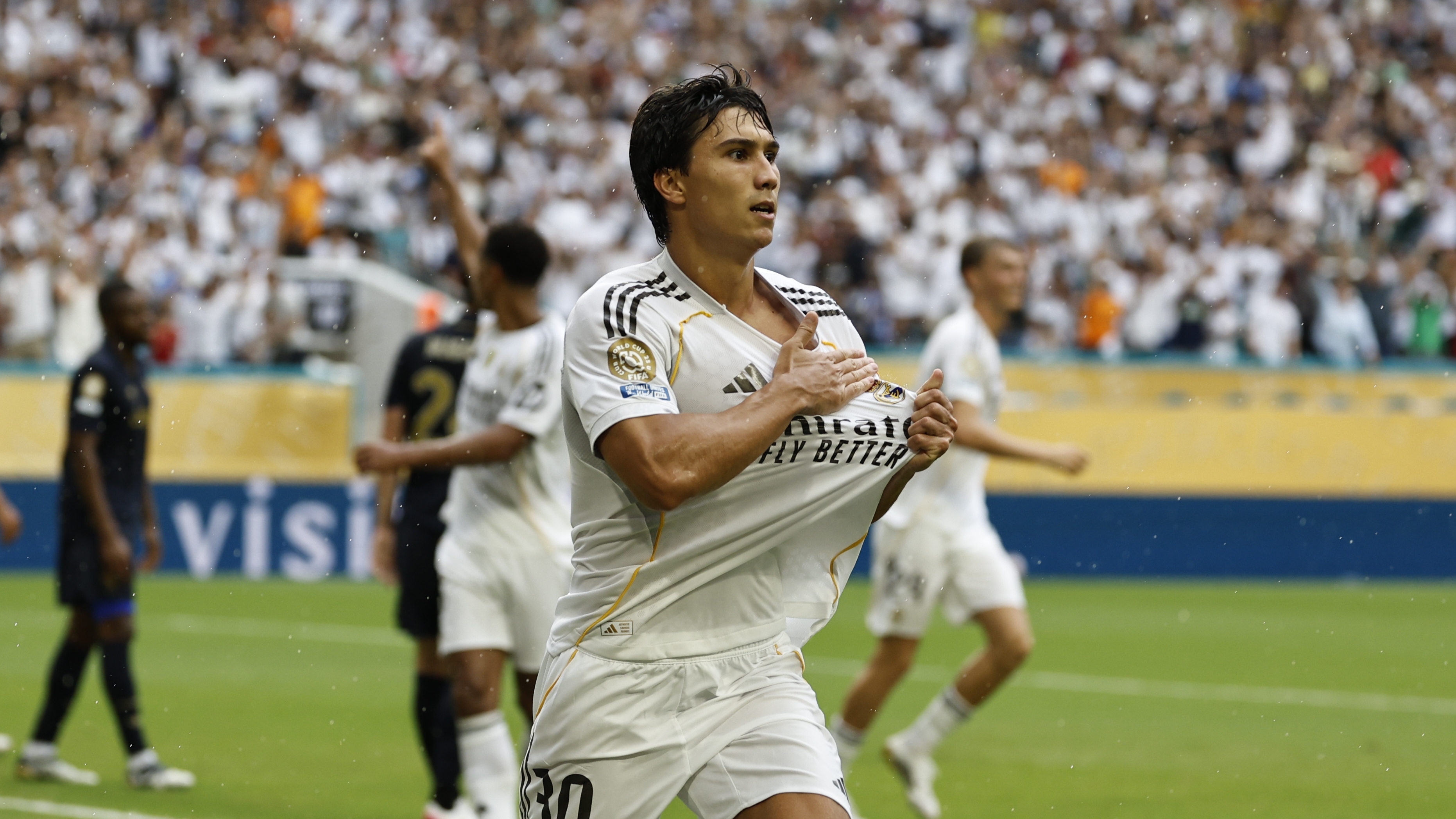 01/07/25 PARTIDO octavos de final del Mundial de Clubes
REAL MADRID - JUVENTUS 
GOL 1-0 GONZALO GARCIA ALEGRIA