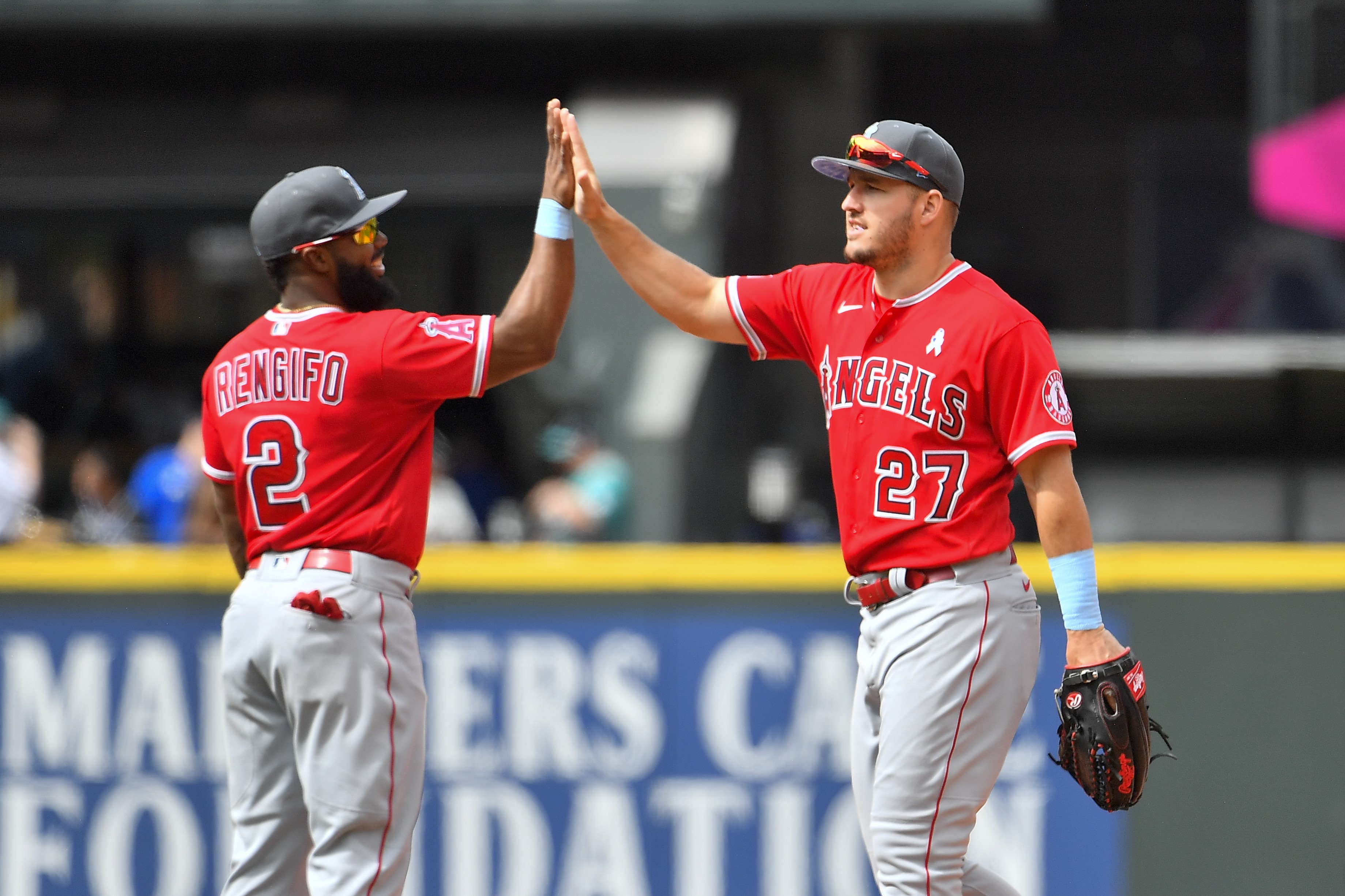 2023 Series 1 Base #27 Mike Trout Angels