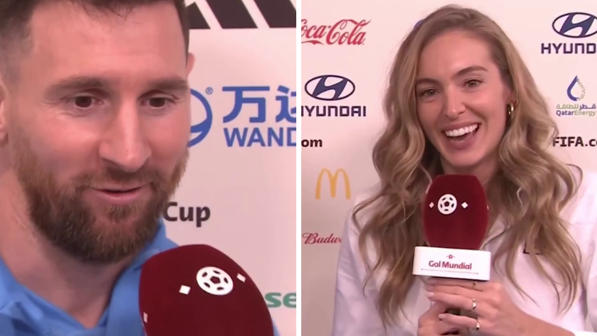 Isabel Forner y lo que le pasó al entrevistar a Messi en el Mundial: inolvidable para ella