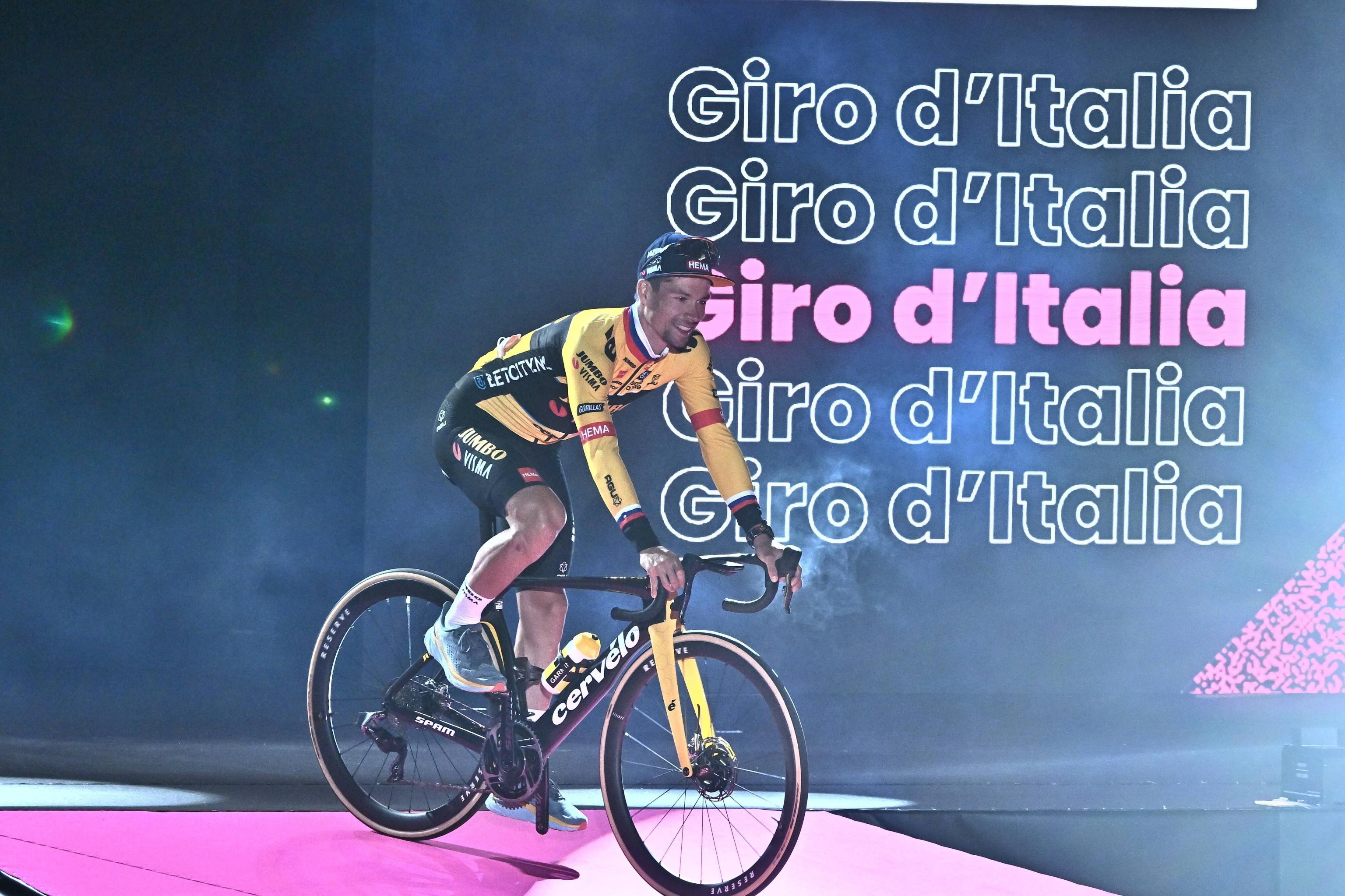 Evenepoel contra Roglic duelo generacional en el Giro de Italia