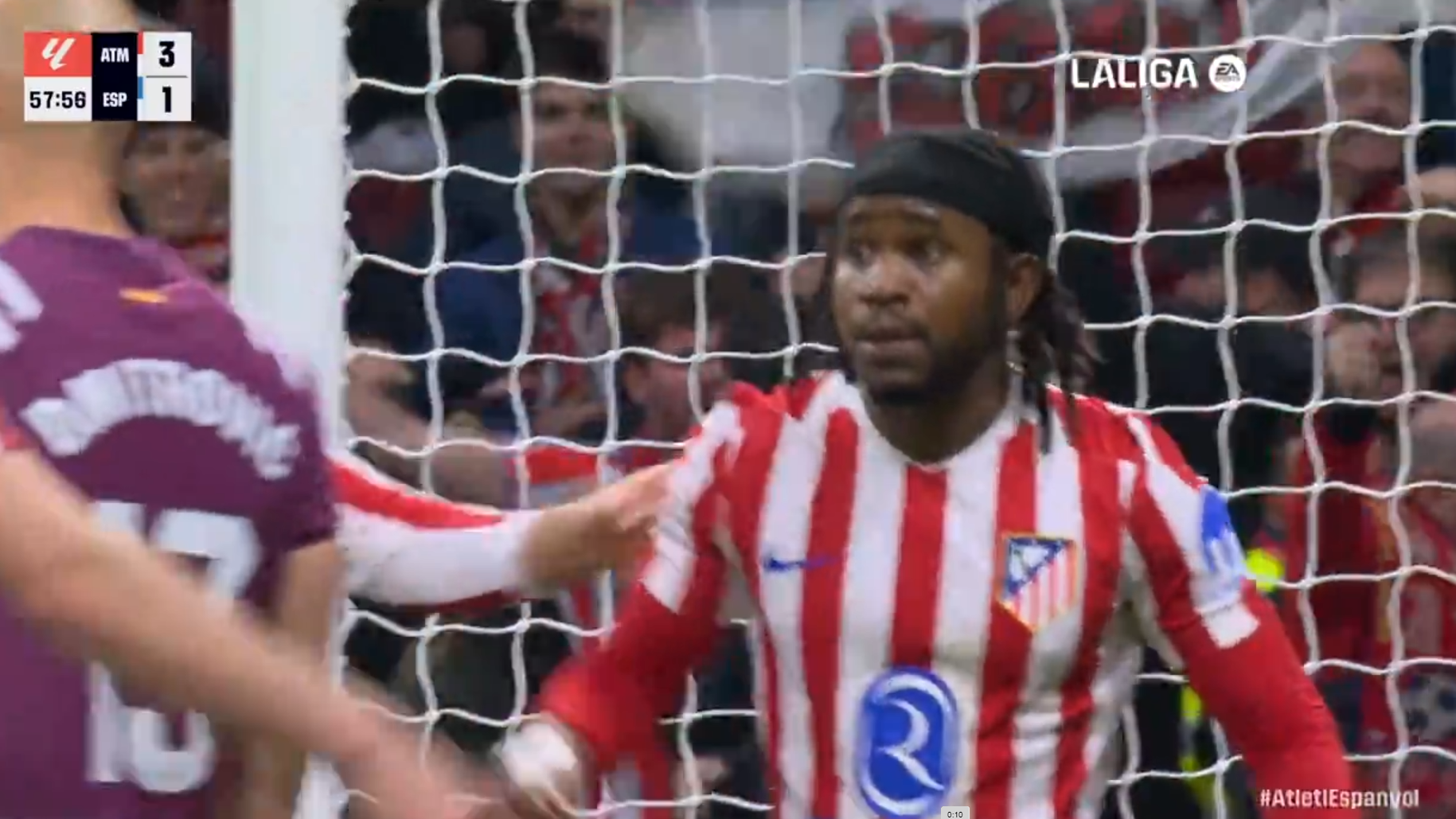 Ha caído de pie y de qué manera: otro gol de Lookman y nueva celebración para ver