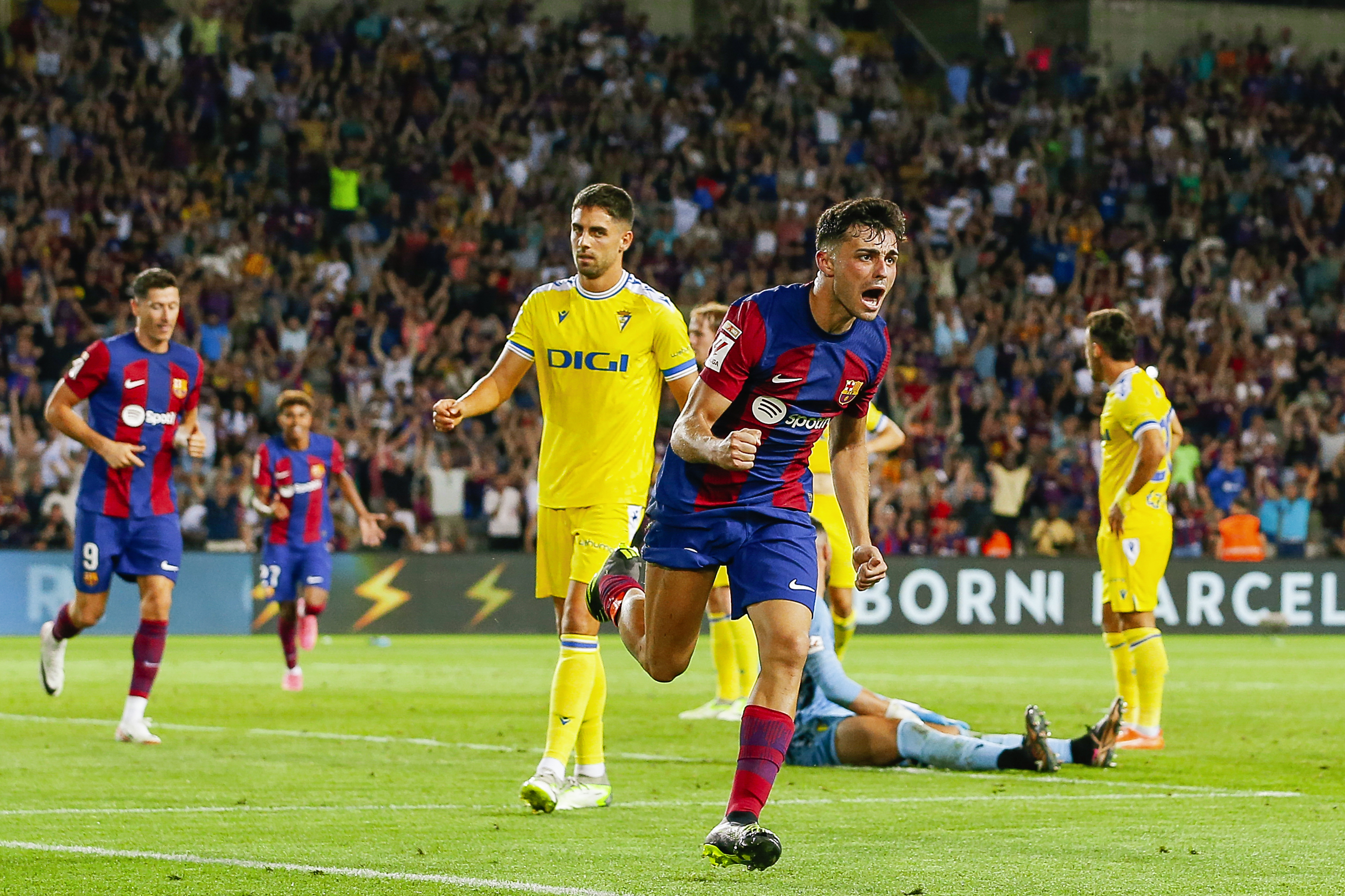 La victoria del Barcelona ante el Cádiz, en imágenes