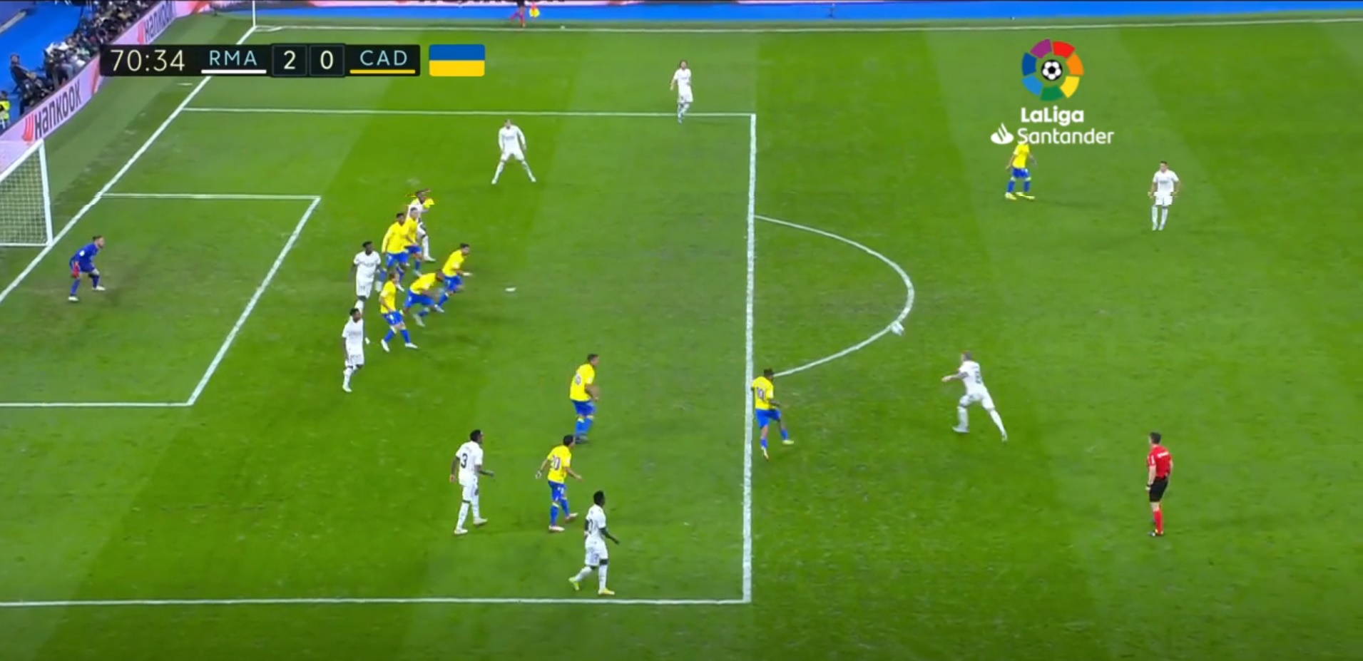 El golazo de Kroos en el Real Madrid - Cádiz con una volea perfecta 