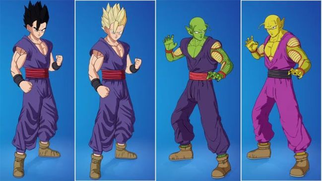 Fortnite recebe Gohan e Piccolo de Dragon Ball