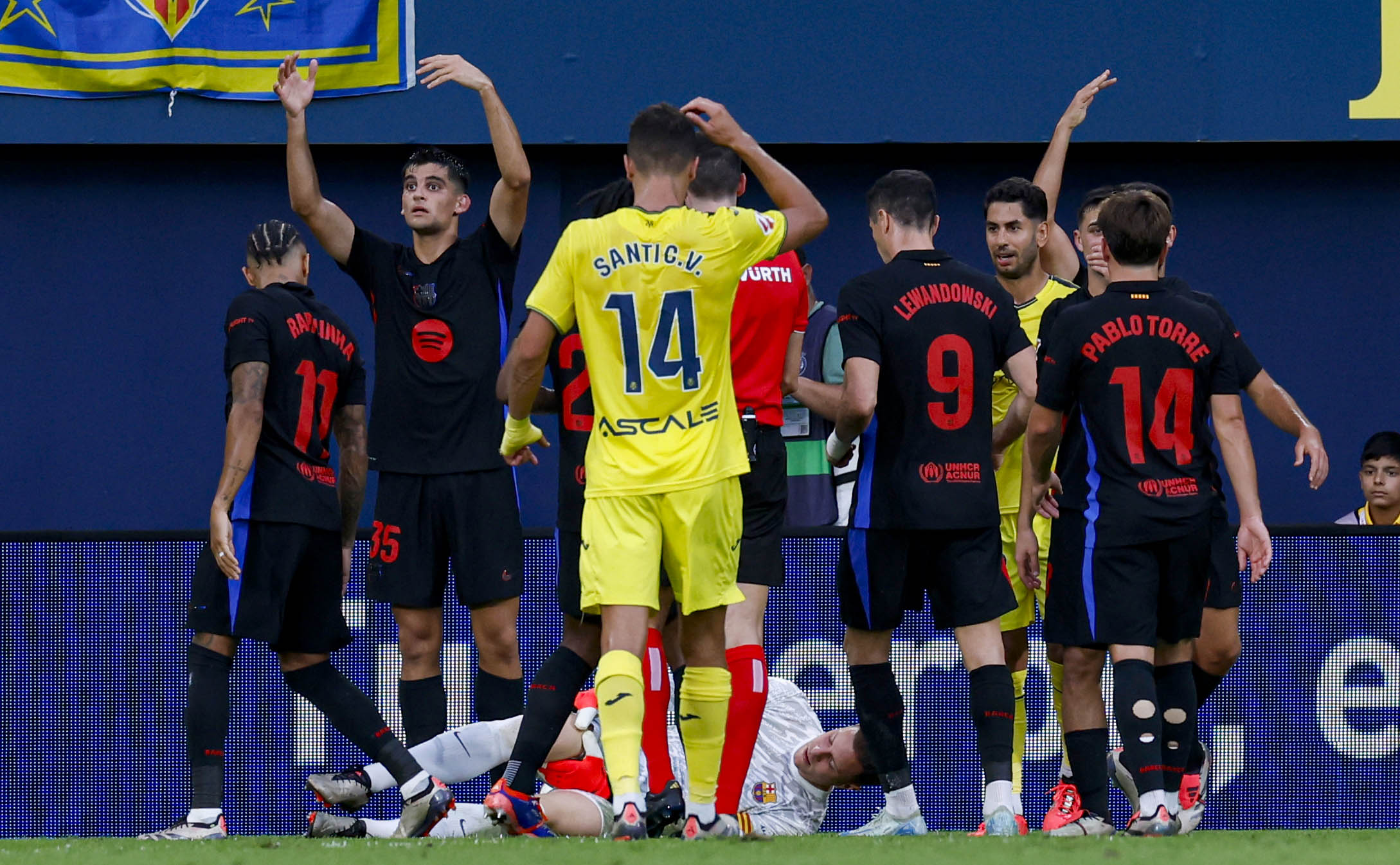 22/09/24  PARTIDO PRIMERA DIVISION 
VILLARREAL CF - FC BARCELONA 
LESION DE TER STEGEN 