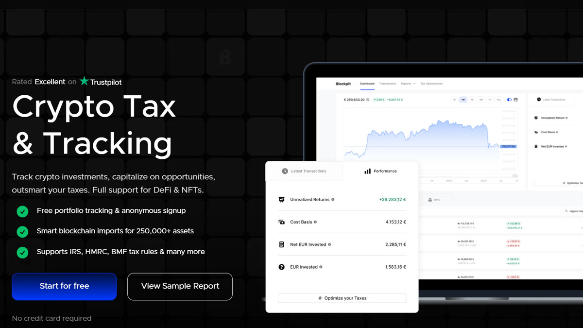 The best free apps to manage and deduct your cryptocurrency and NFT on IRS  taxes - Meristation