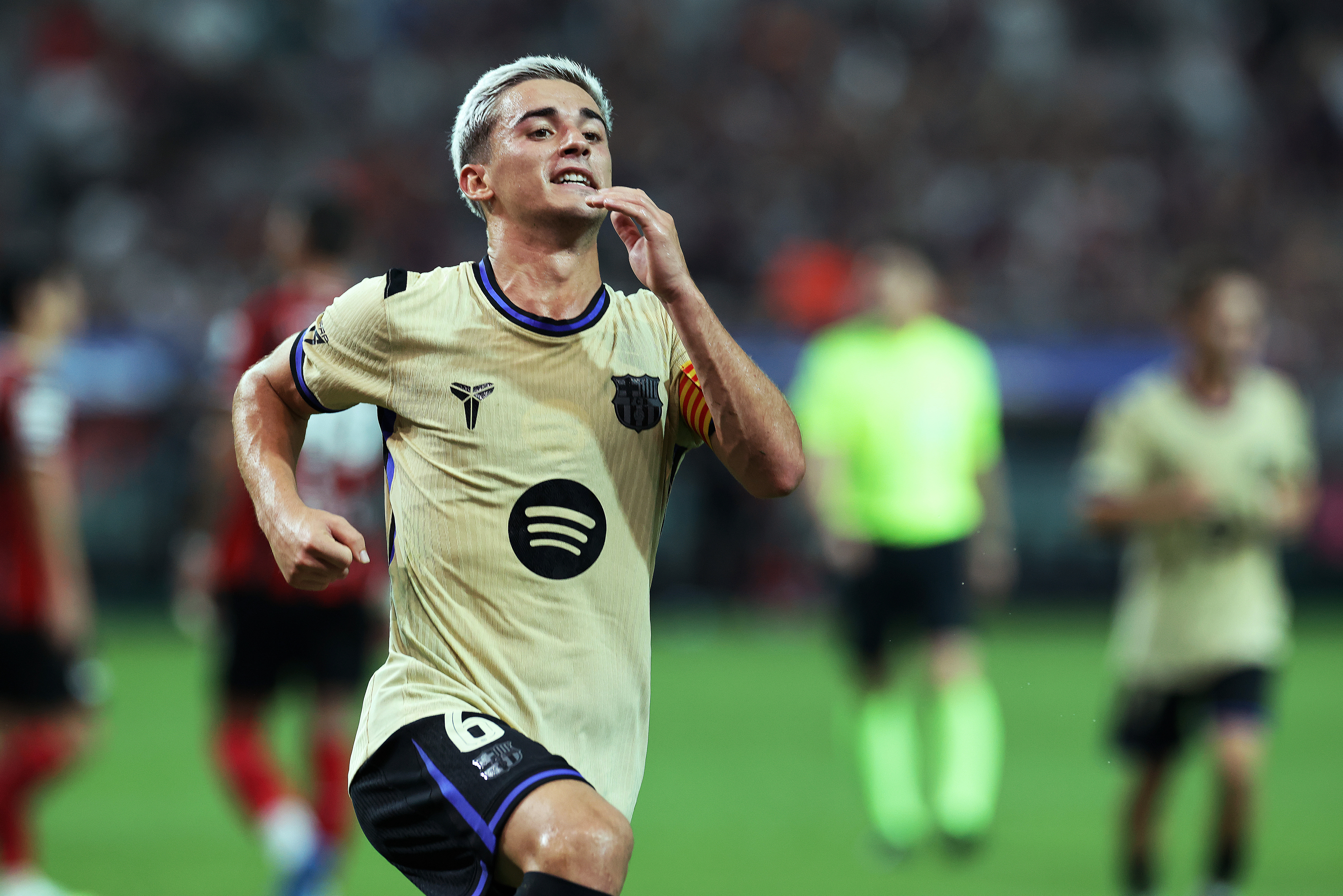 Gavi, el Barça le echará de menos