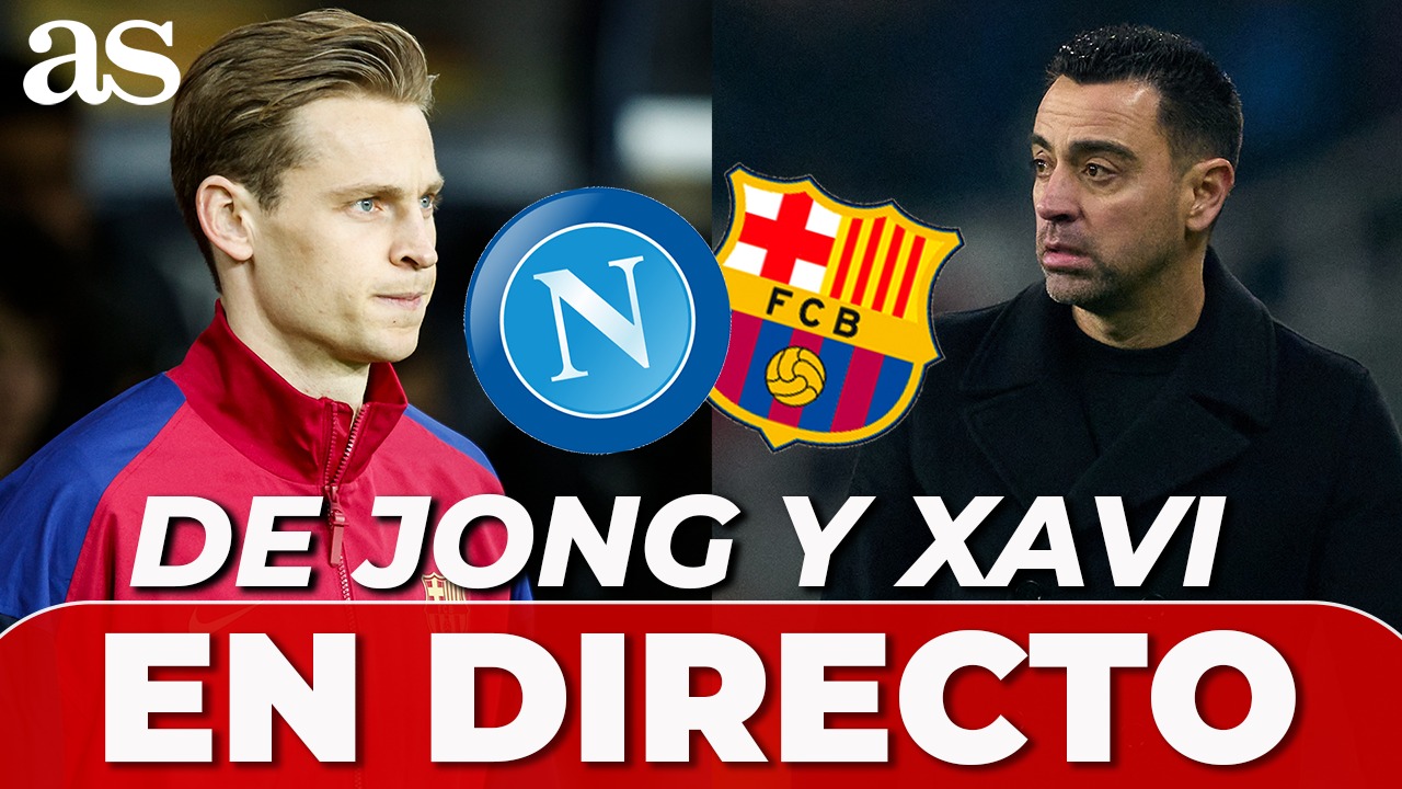 Xavi y Frenkie De Jong toman la palabra en la previa del Nápoles