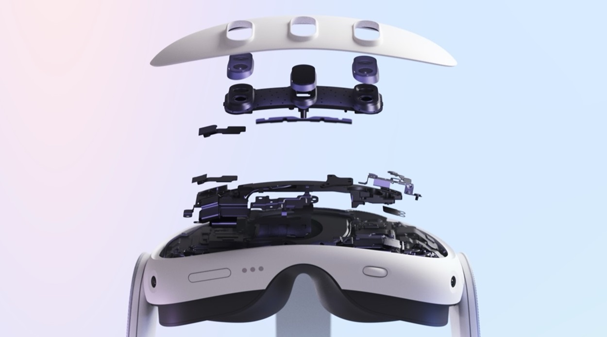 Las Gafas De Realidad Virtual Para Meta Quest 3 Tienen Bater Color Blanco