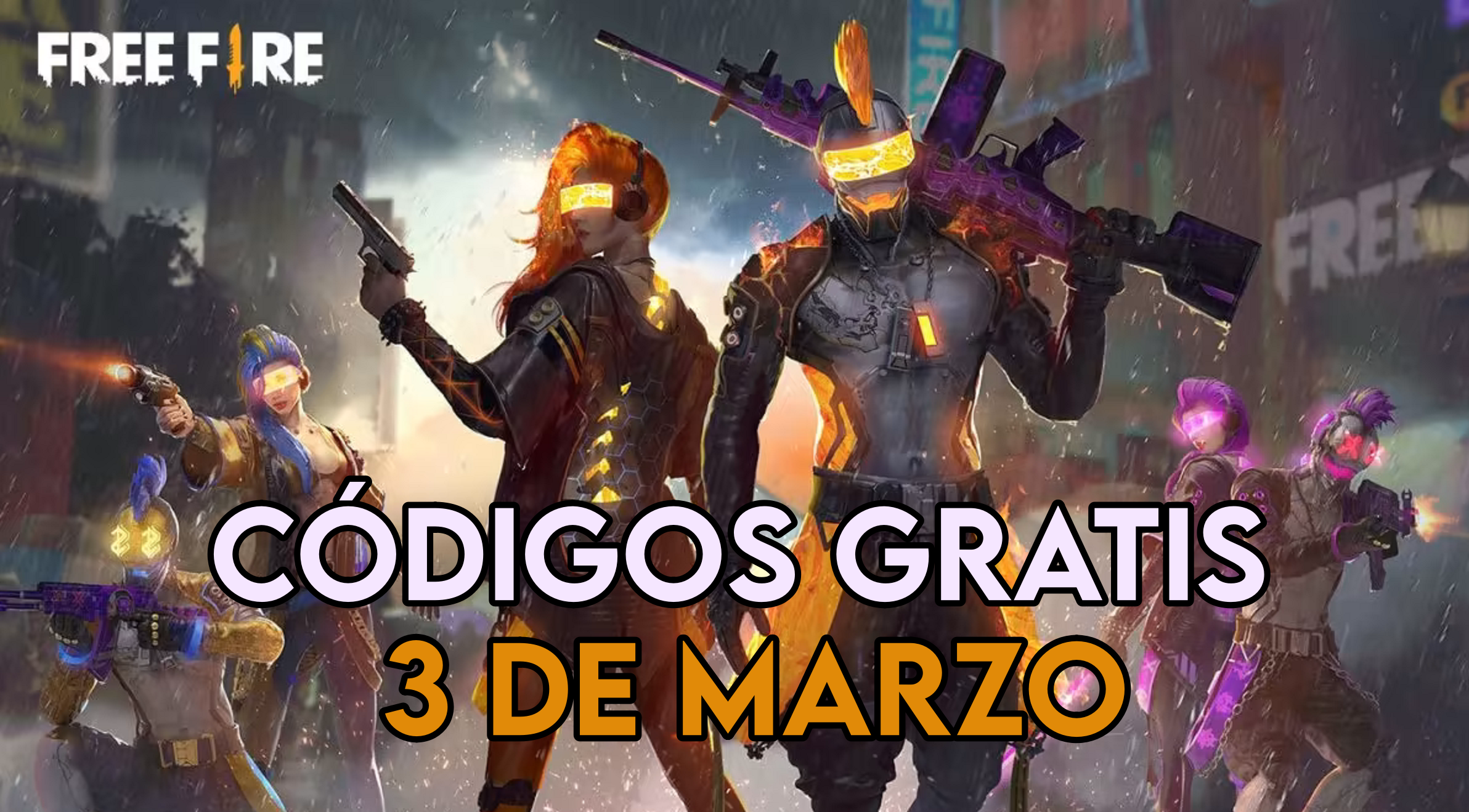 Free Fire | Códigos de hoy viernes 3 de marzo de 2023: recompensas gratis