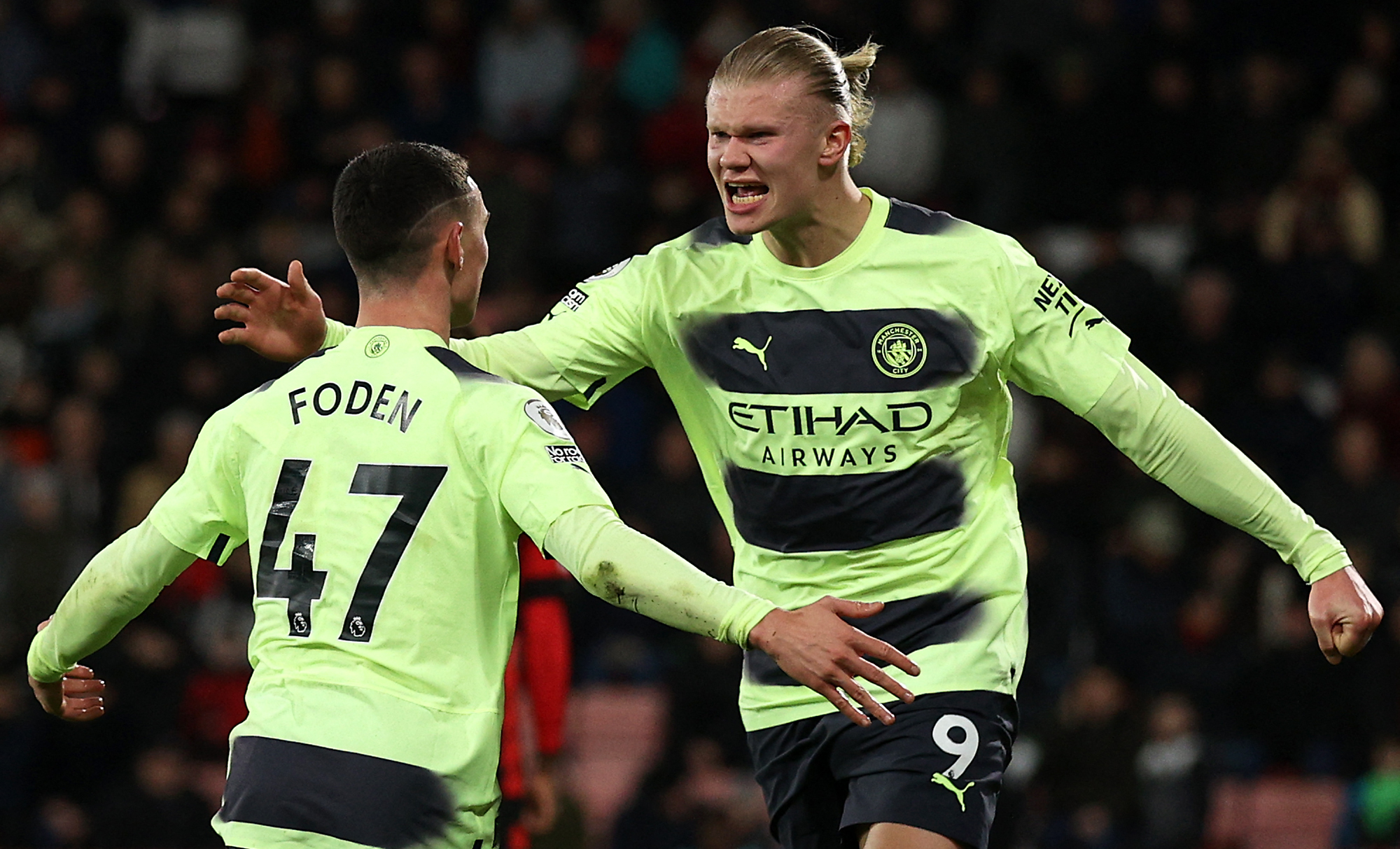 Haaland y el City responden al Arsenal